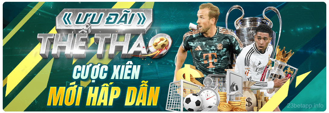 Khuyến mãi 23bet tháng 10